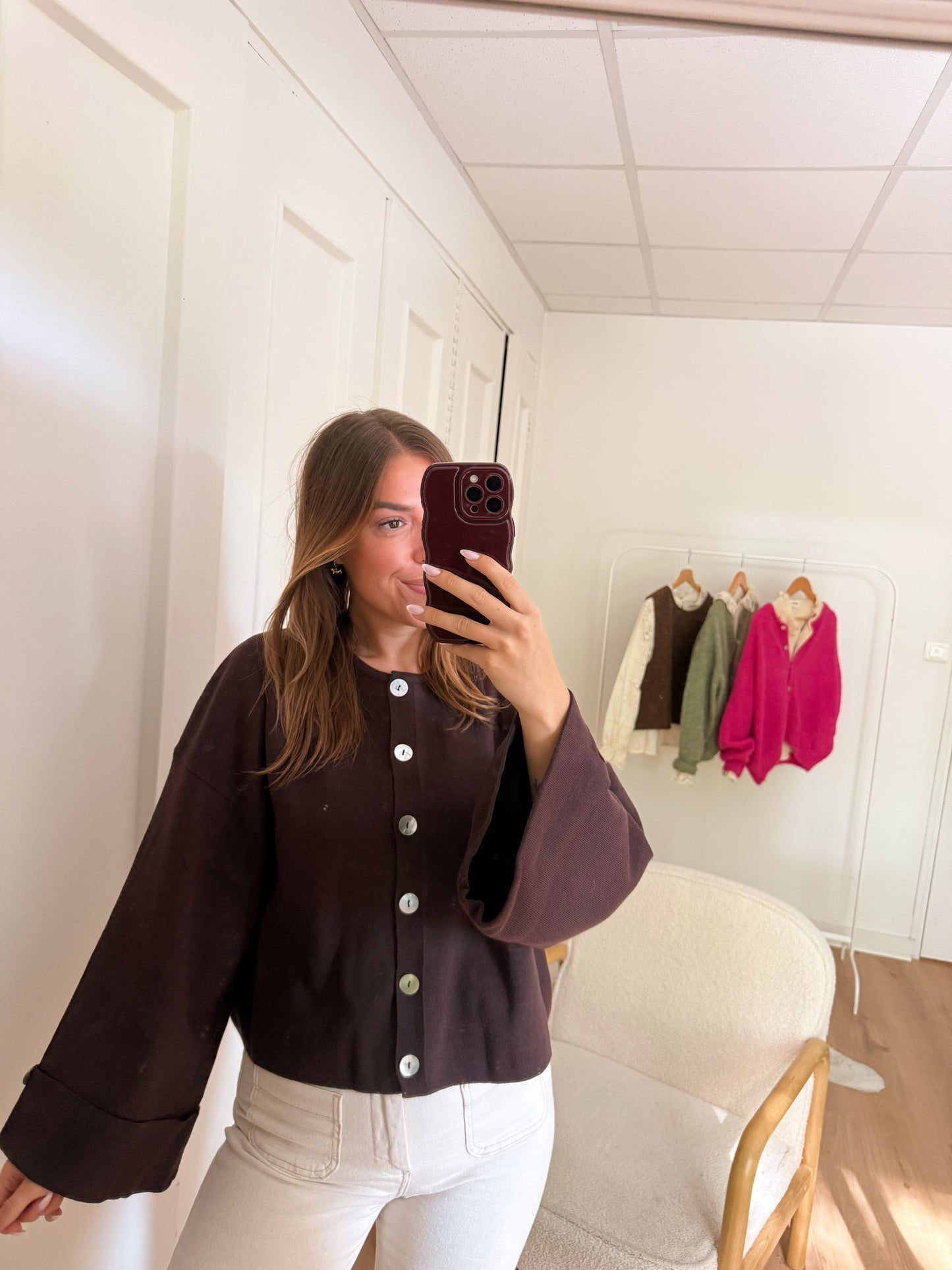 Cardigan Judith chocolat