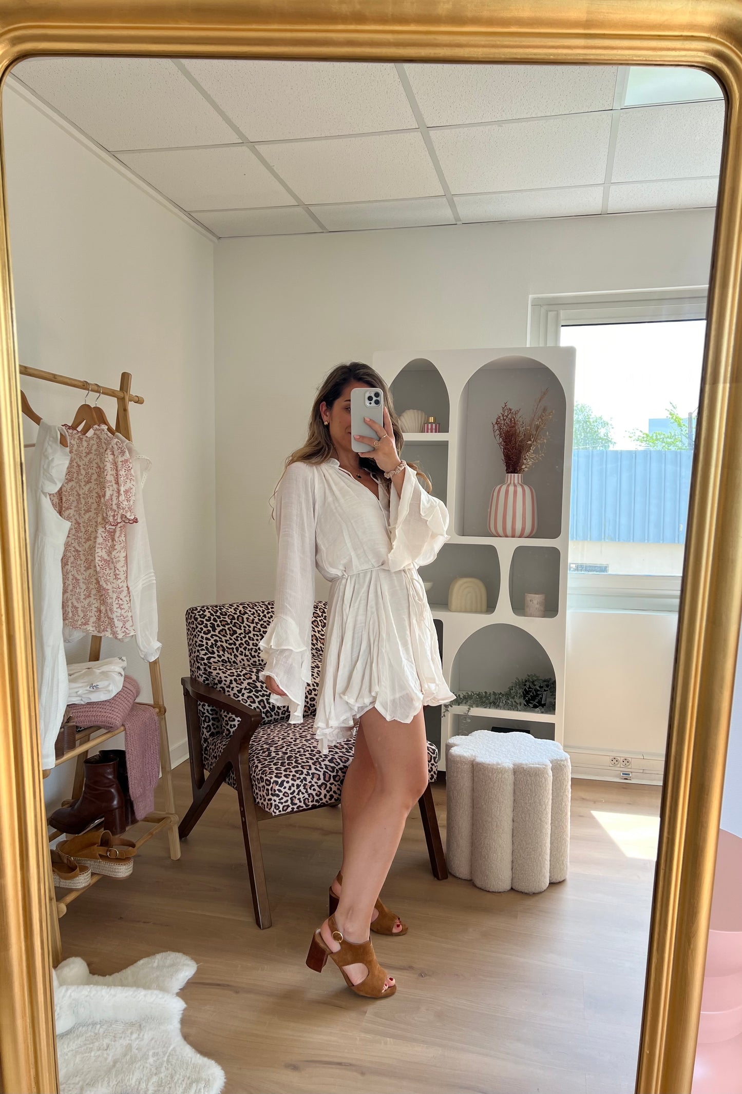 Robe écrue Caroline