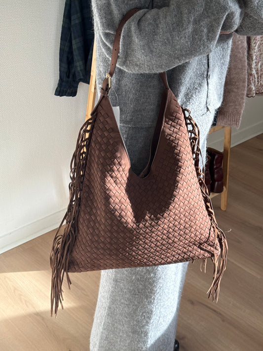 Grand sac à main Julia chocolat