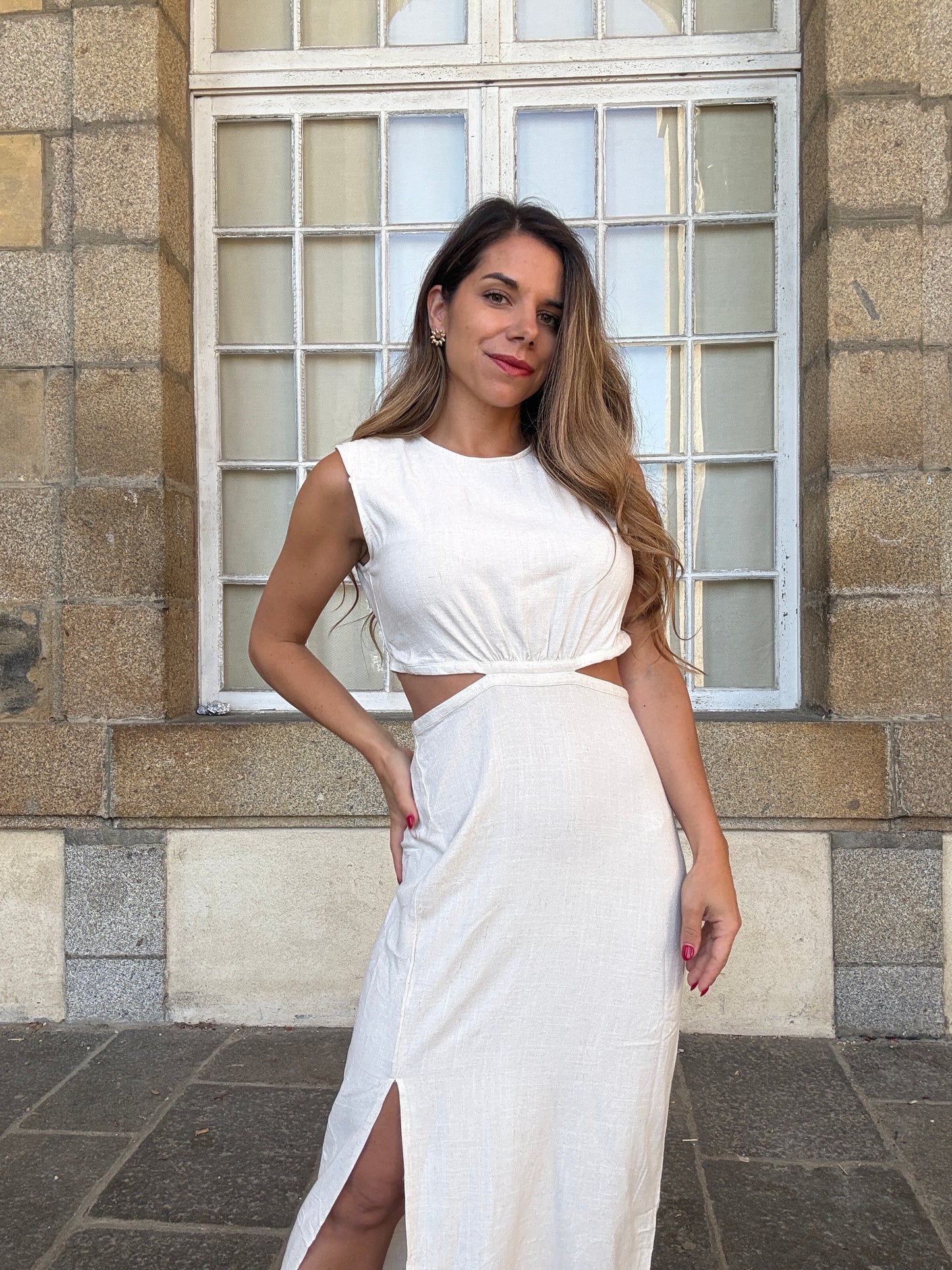 Robe Julie beige