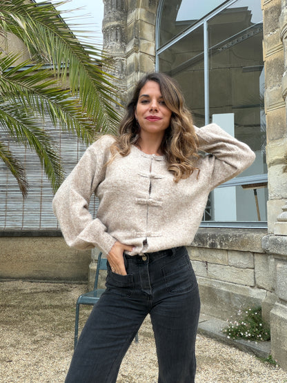 Pull Octavia taupe