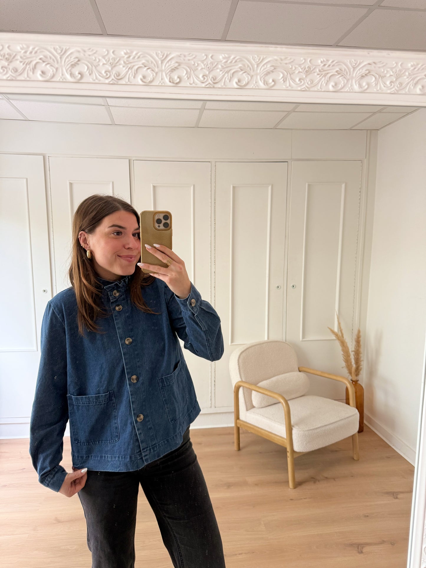 Veste en jean Isaure
