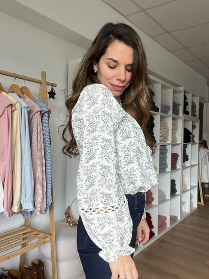 Blouse Emma fleurie
