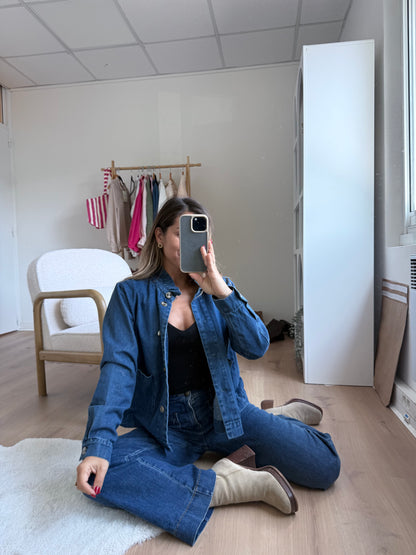 Veste en jean Isaure