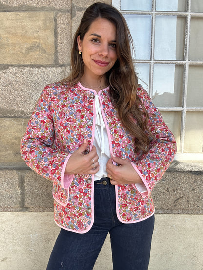 Veste matelassée liberty Vera