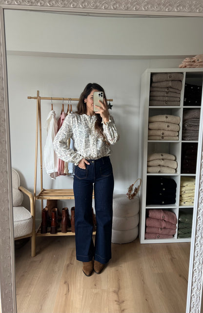 Blouse Emma fleurie