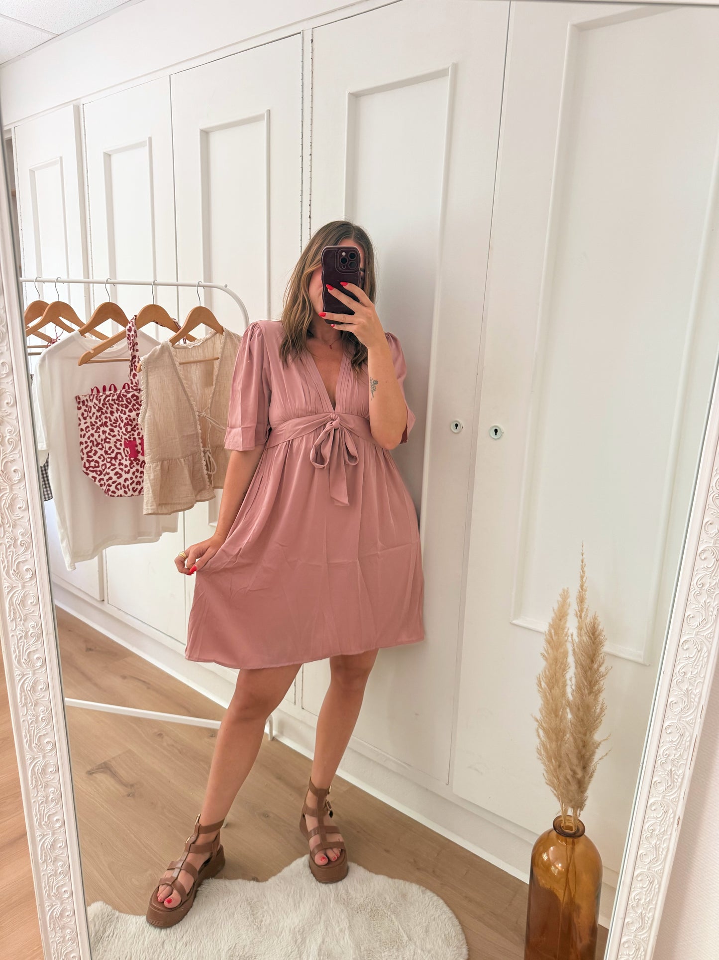 Robe Valentina rose