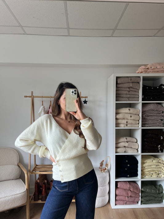 Pull cache cœur Victoire