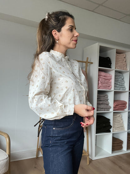 Blouse à fleurs Lise