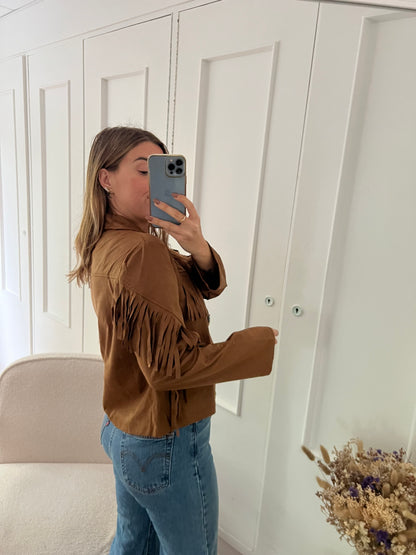 Veste à franges Jolene