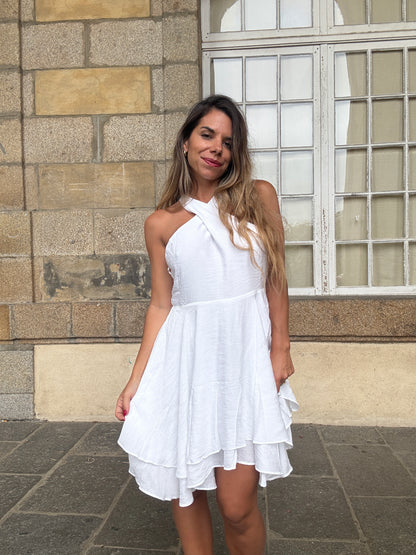 Robe Albane blanche
