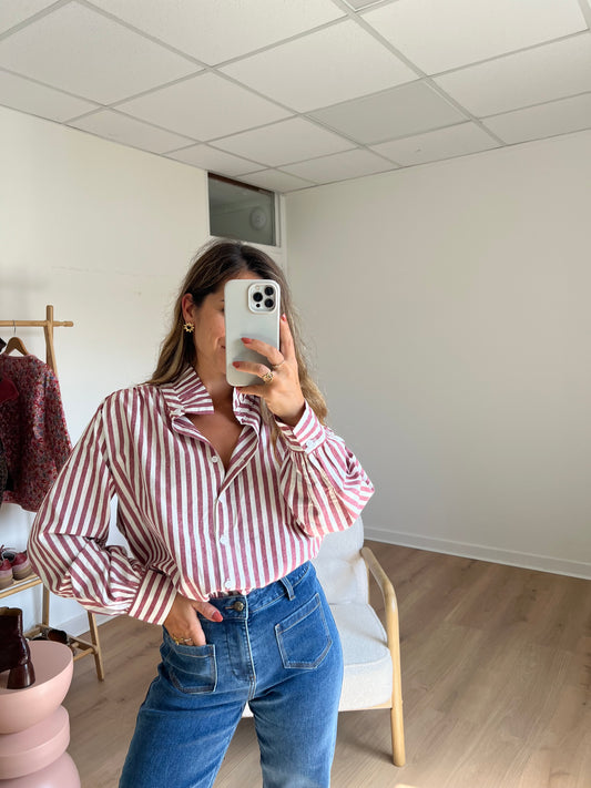 Blouse à rayures Suzanne