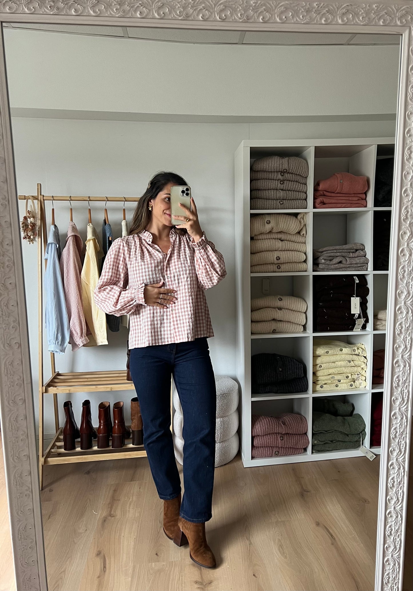 Blouse vichy Sixtine