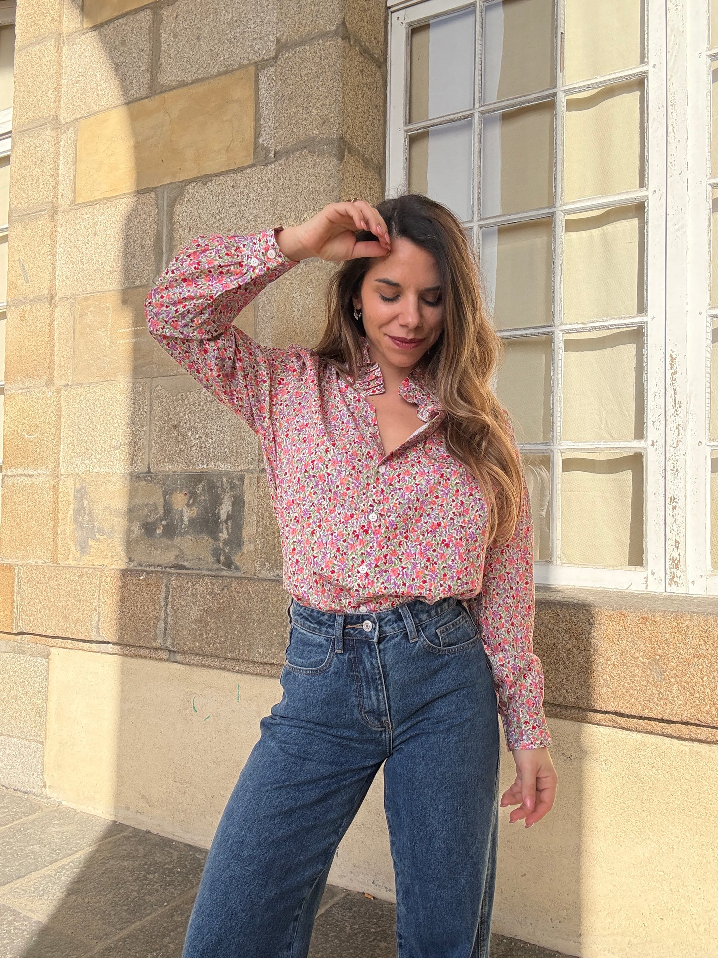 Blouse fleurie Camelia