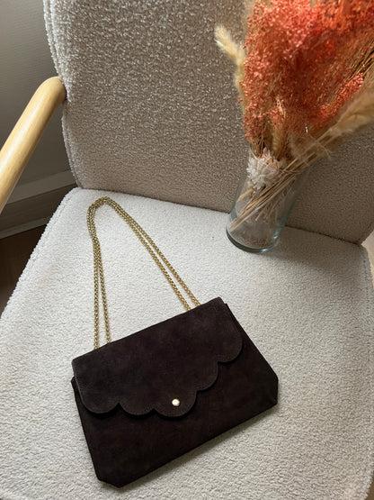 Sac à main Léandre chocolat