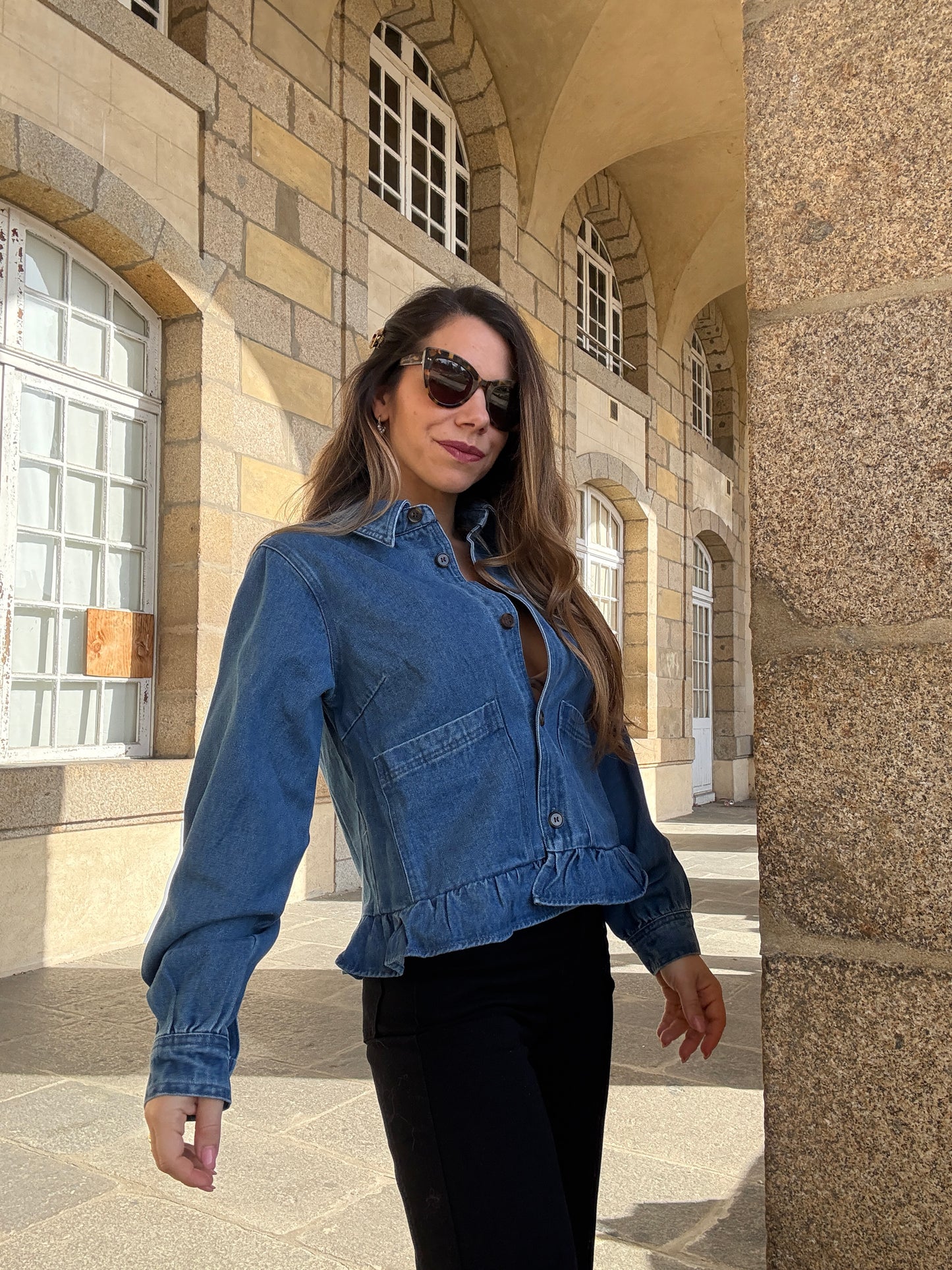 Veste en jean Martha