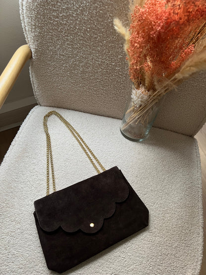 Sac à main Léandre chocolat