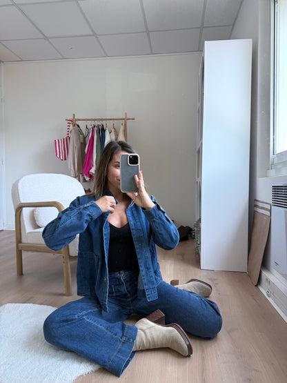 Veste en jean Isaure