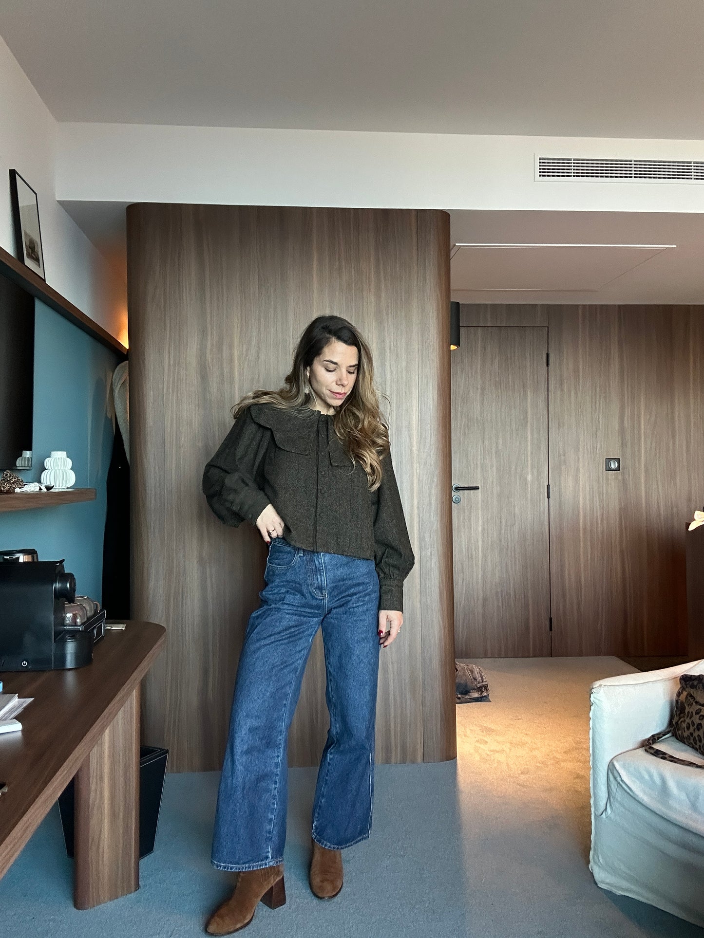 Blouse en laine Castille