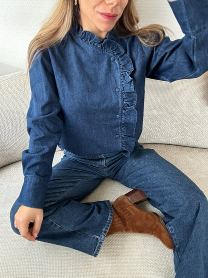 Blouse en jean Mathilde