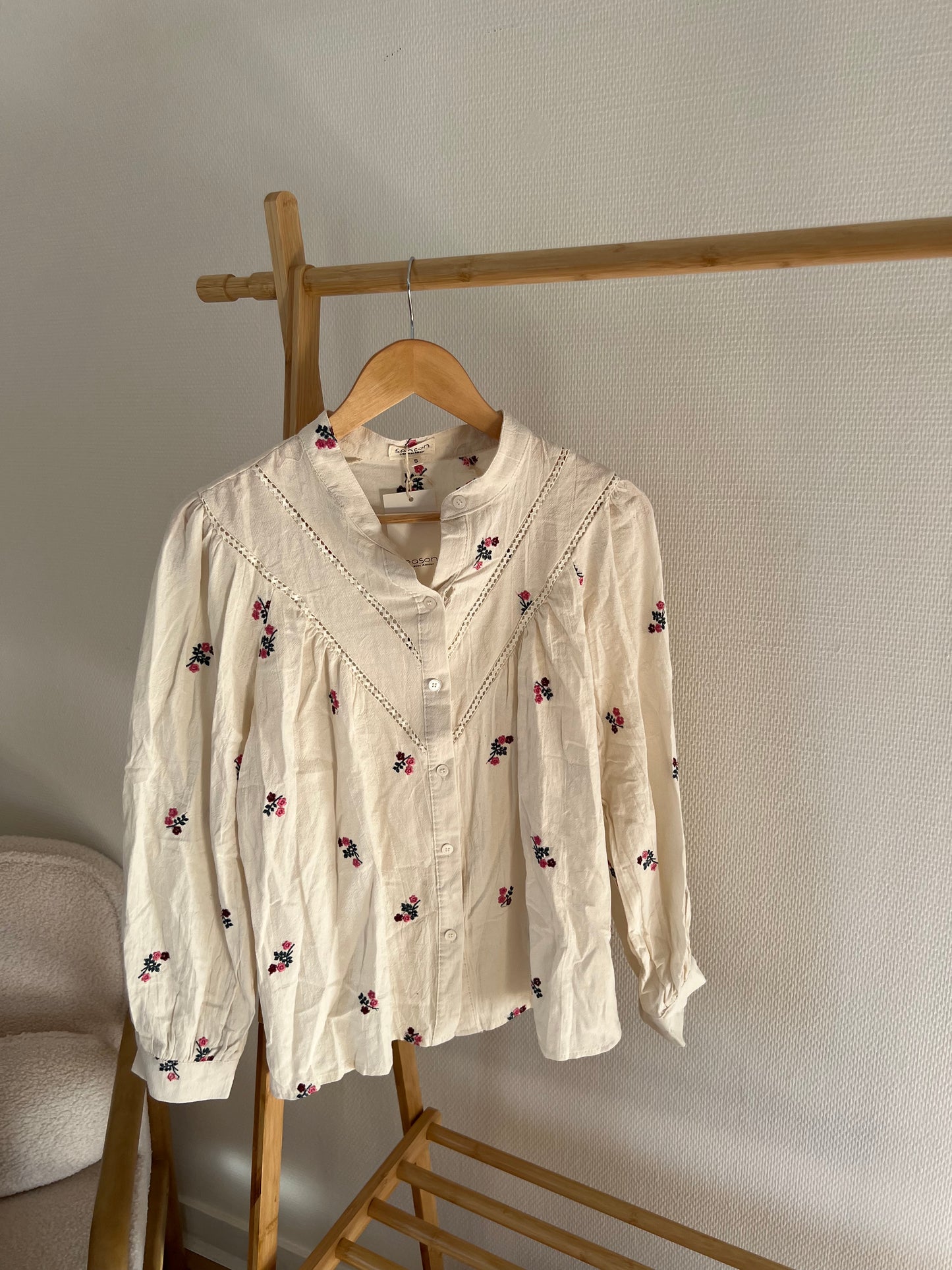 Blouse fleurie