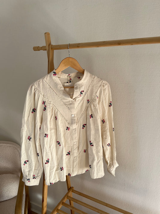 Blouse fleurie