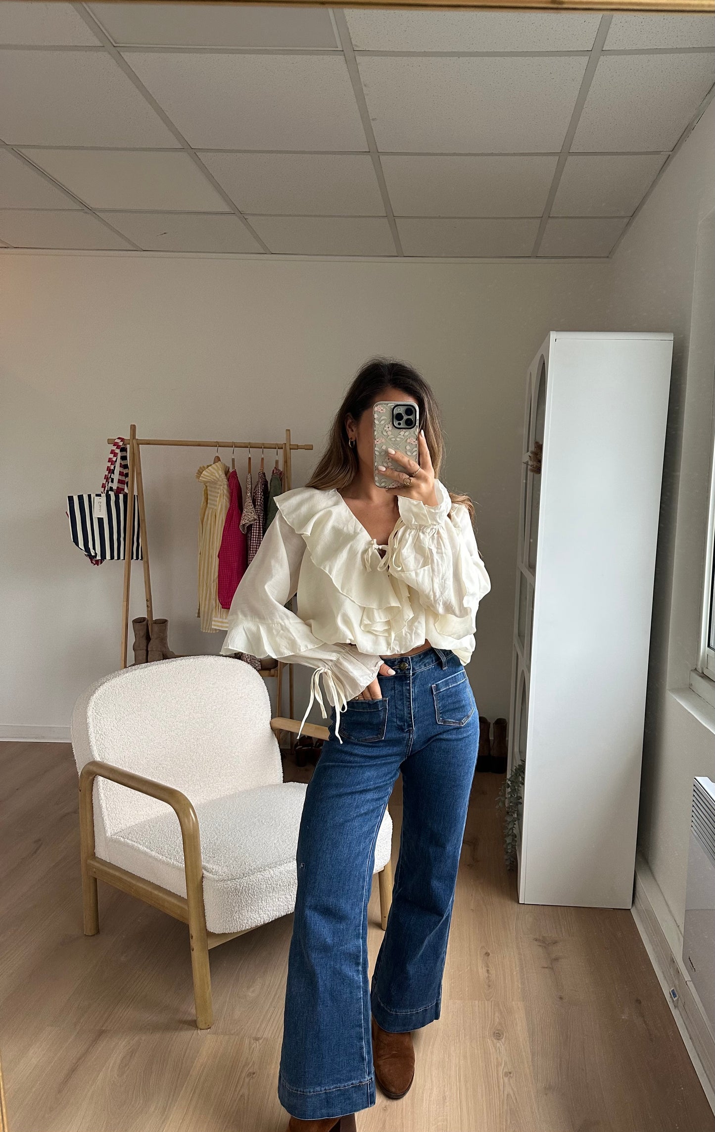 Blouse Iris écru