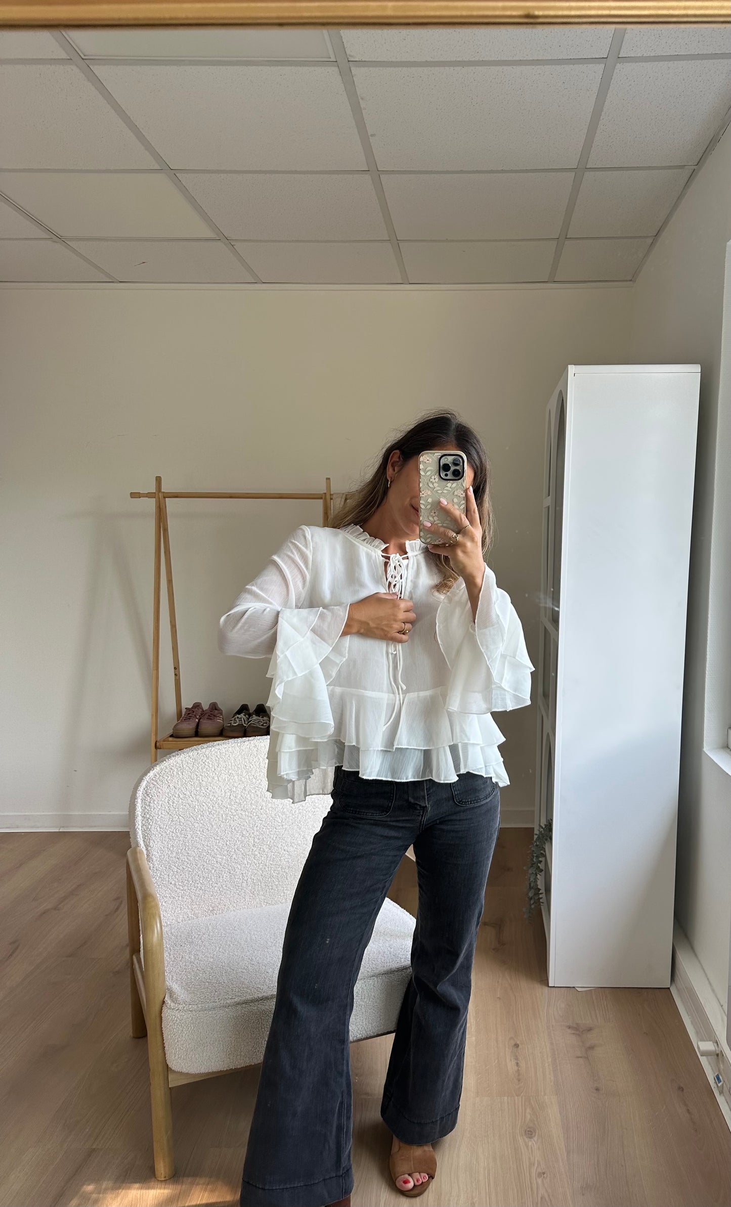 Blouse Aria ecrue