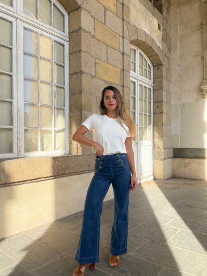 Jean Victorine denim foncé
