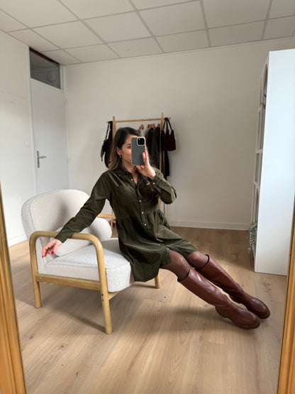 Robe Victoria kaki