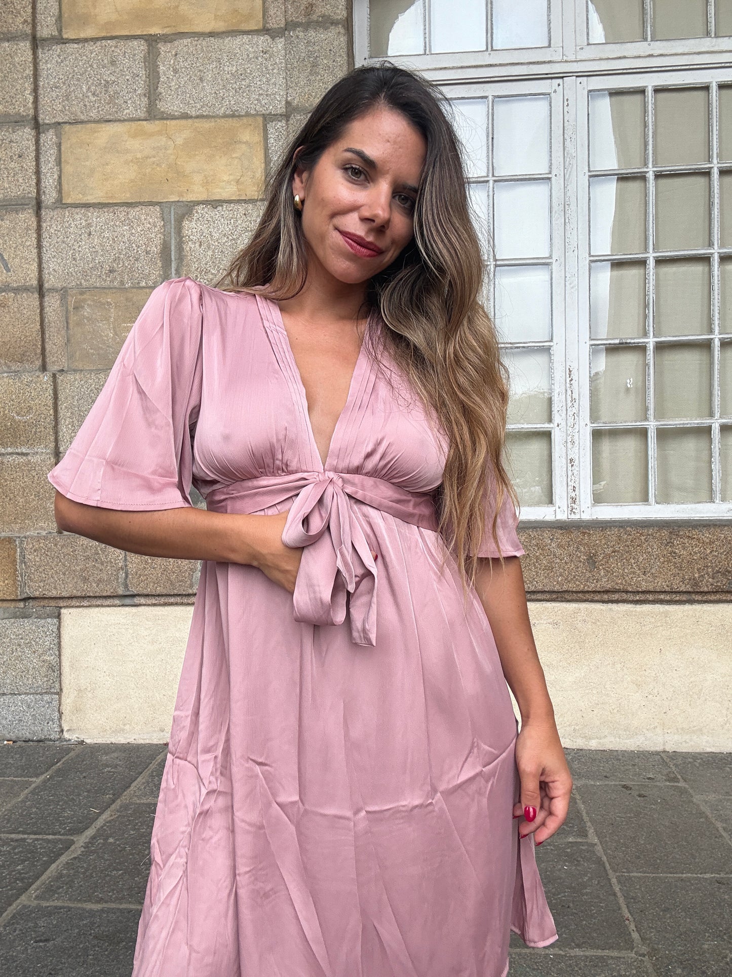 Robe Valentina rose