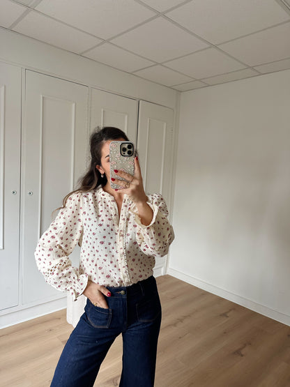 Blouse fleurie Eugenie