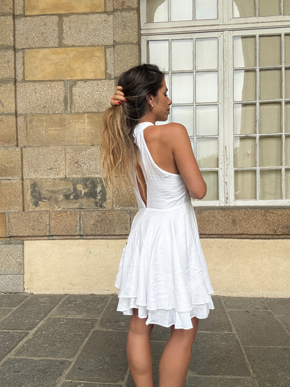 Robe Albane blanche