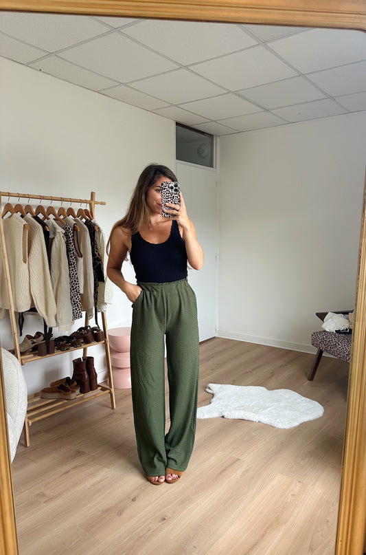 Pantalon Amara Kaki