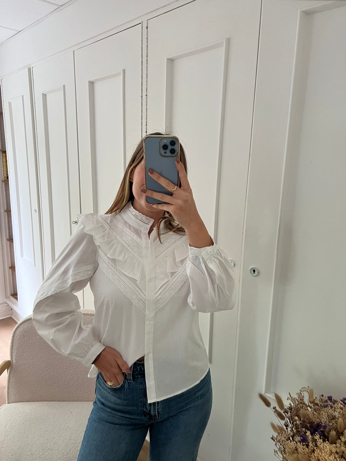 Blouse Marnie blanche