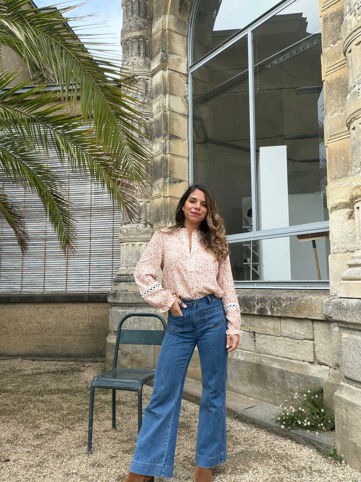 Blouse fleurie Daphné