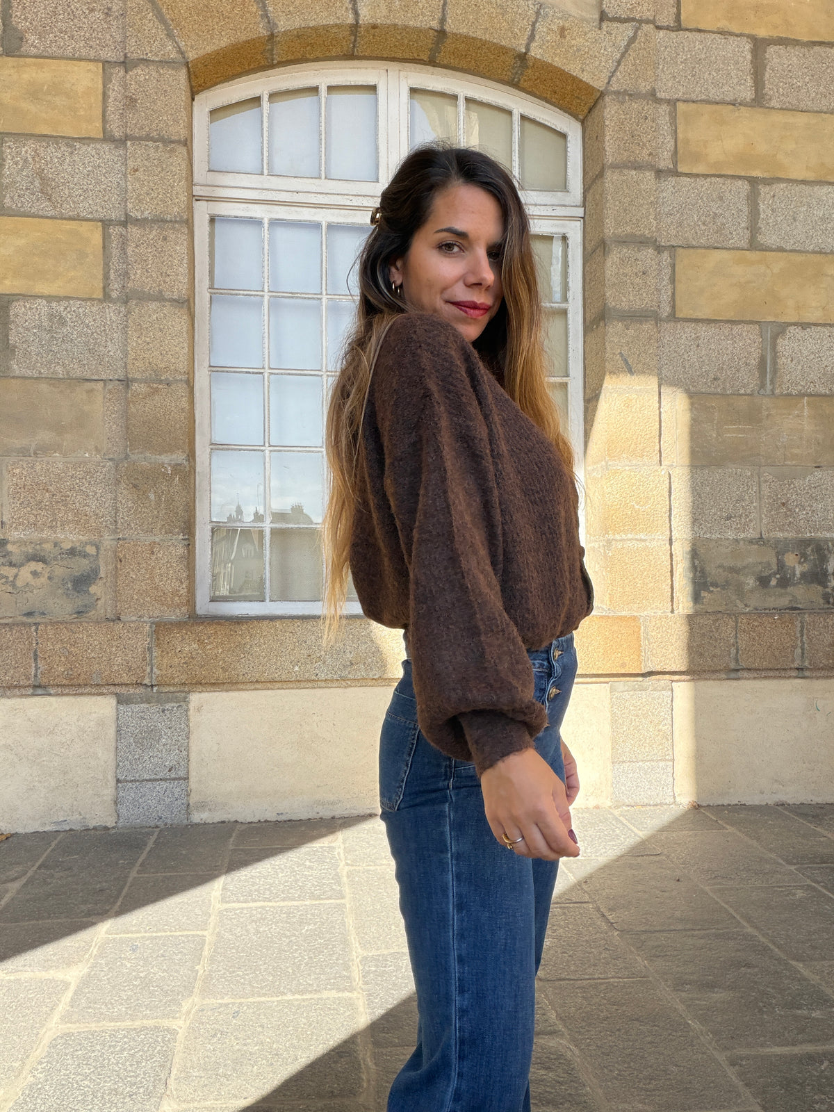 Cardigan Lise Chocolat