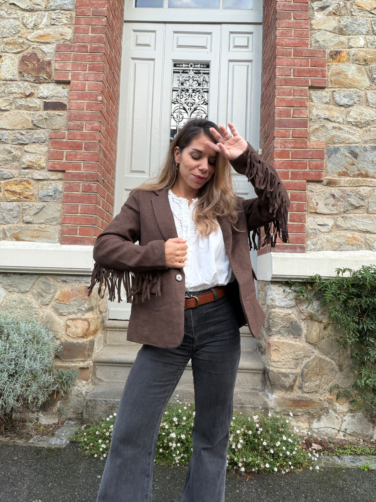 Veste à franges Dakota