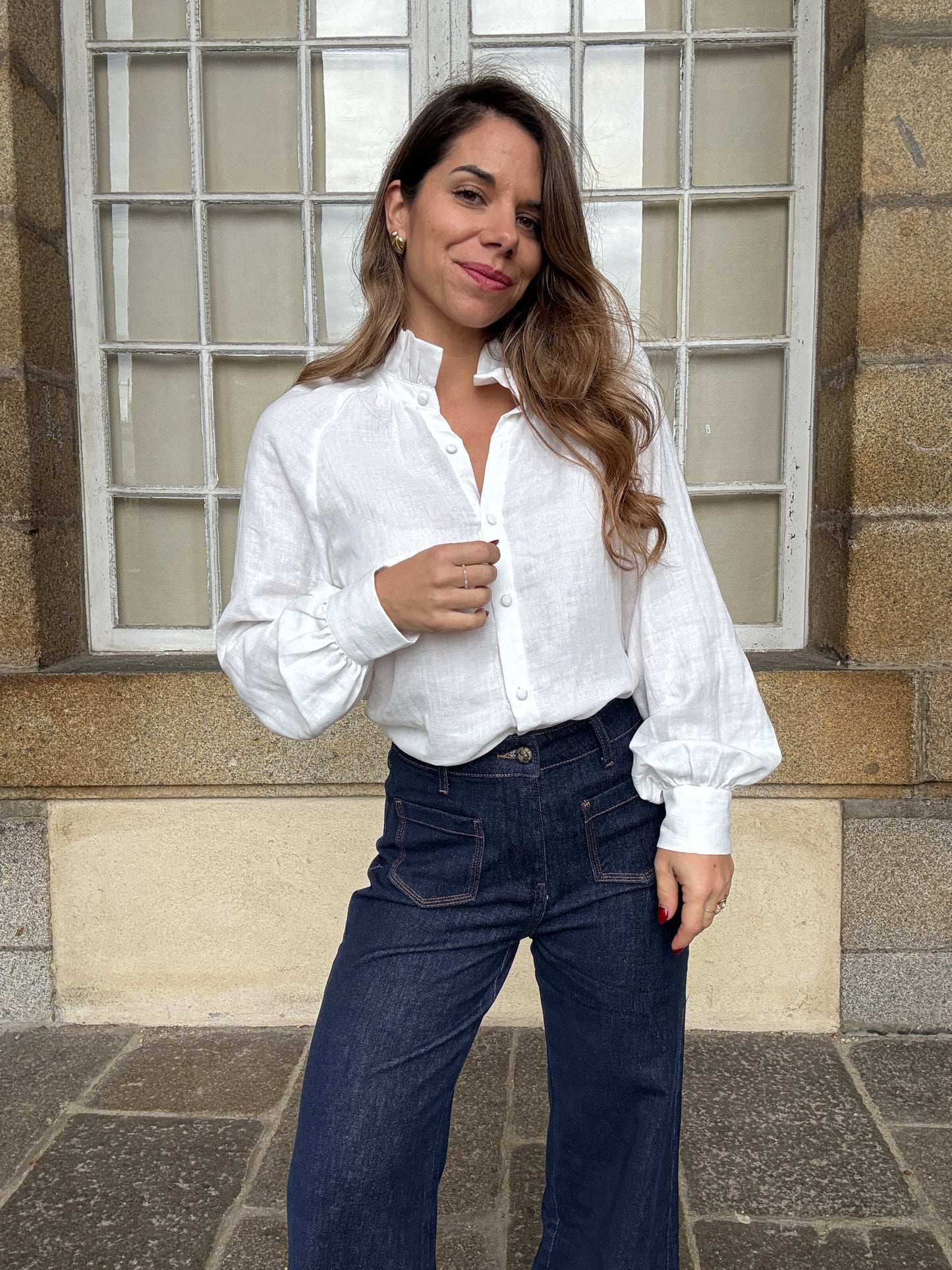 Blouse blanche Léonie