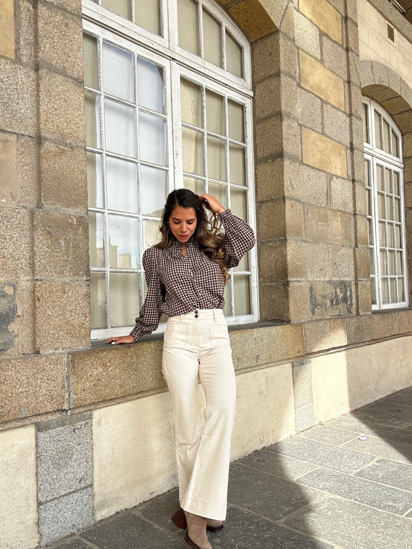 Jean Elenette beige