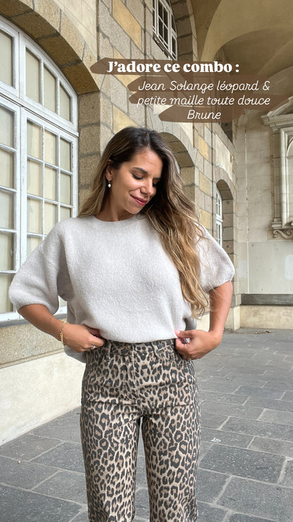Jean droit Solange Léopard