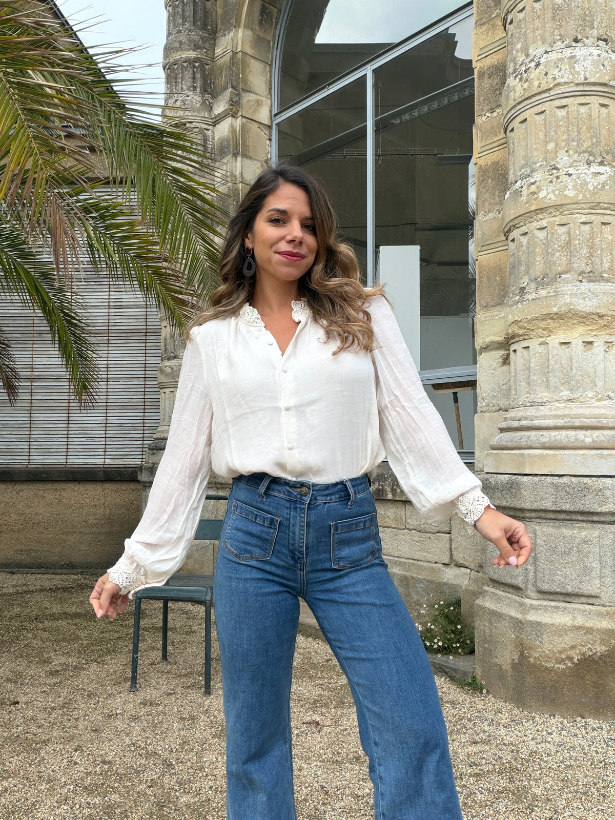 Blouse écrue Adèle
