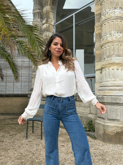 Blouse écrue Adèle