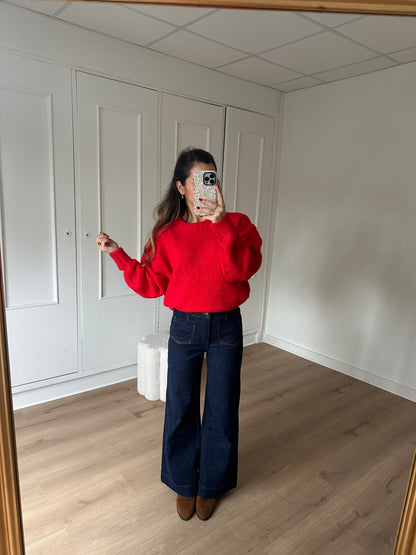 Pull Louise rouge