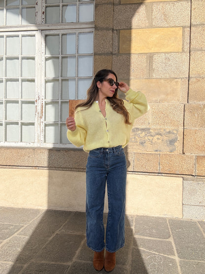 Maille en laine Bianca light Yellow