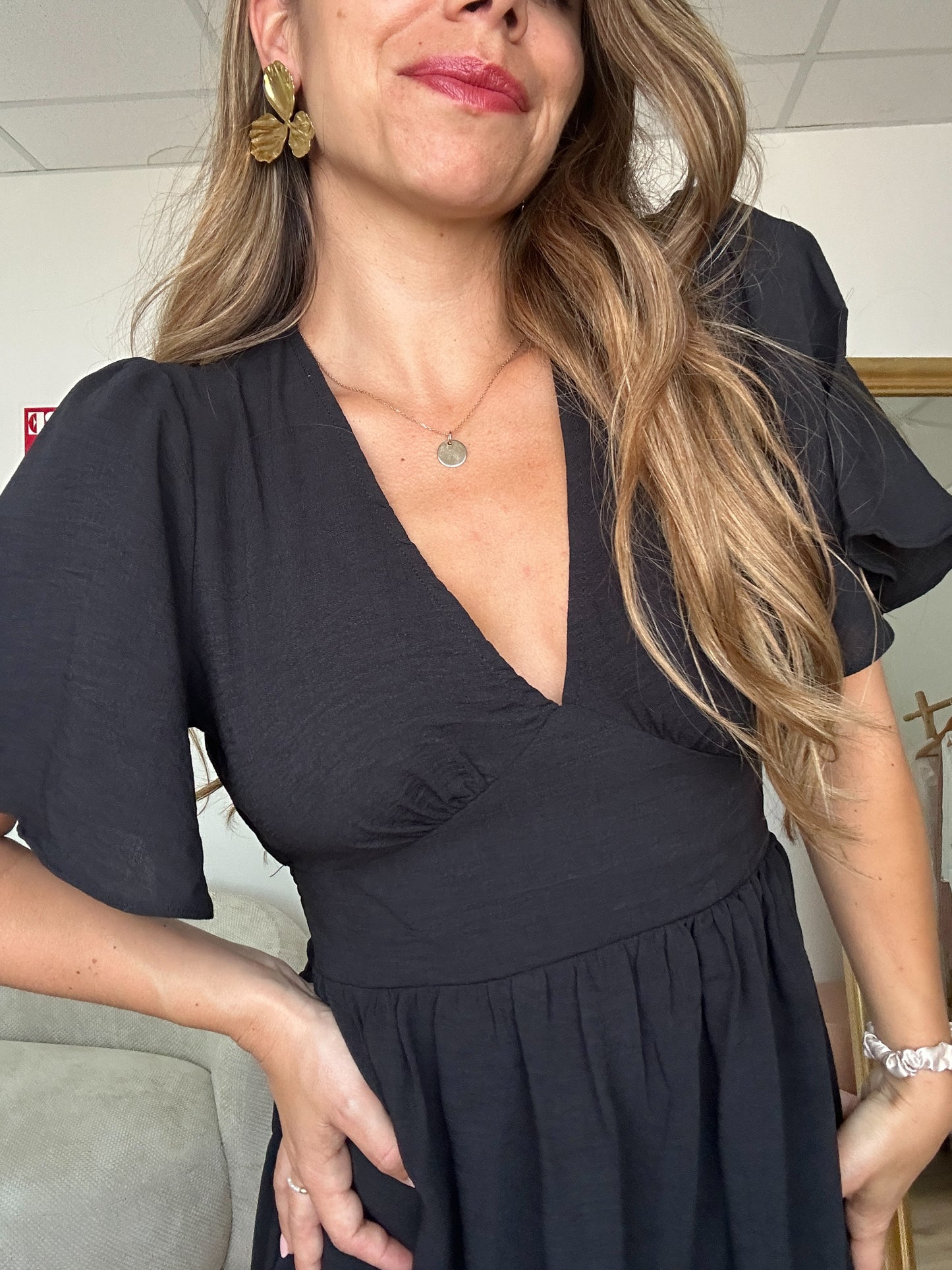 Mini Robe Marbella noire