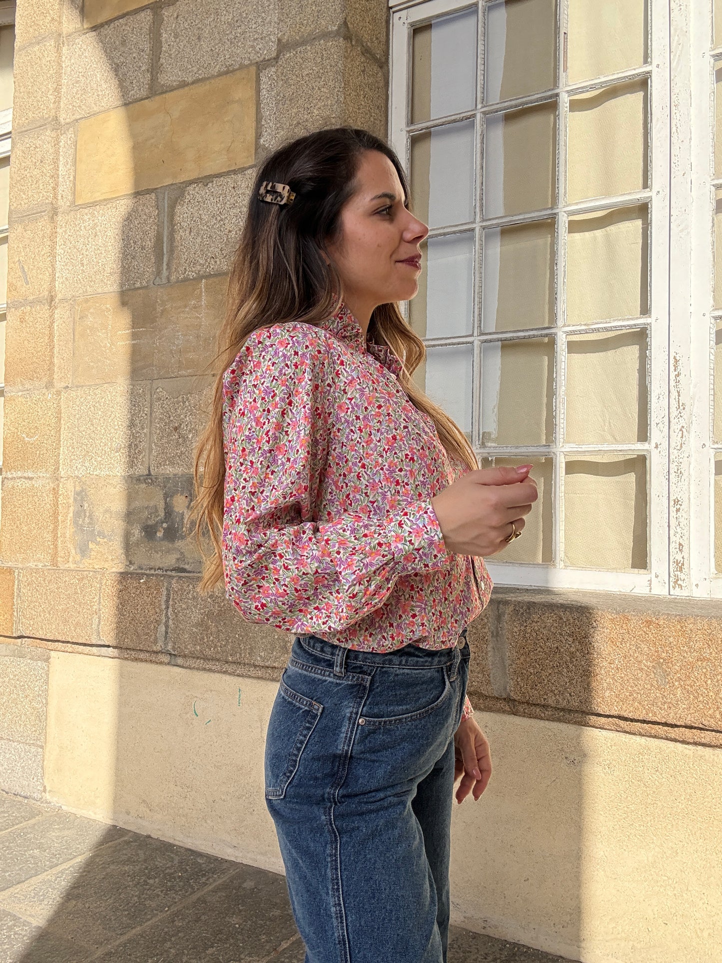Blouse fleurie Camelia