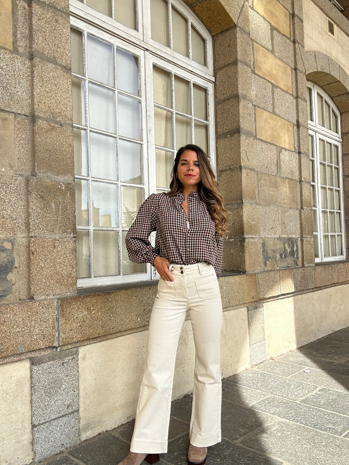 Jean Elenette beige