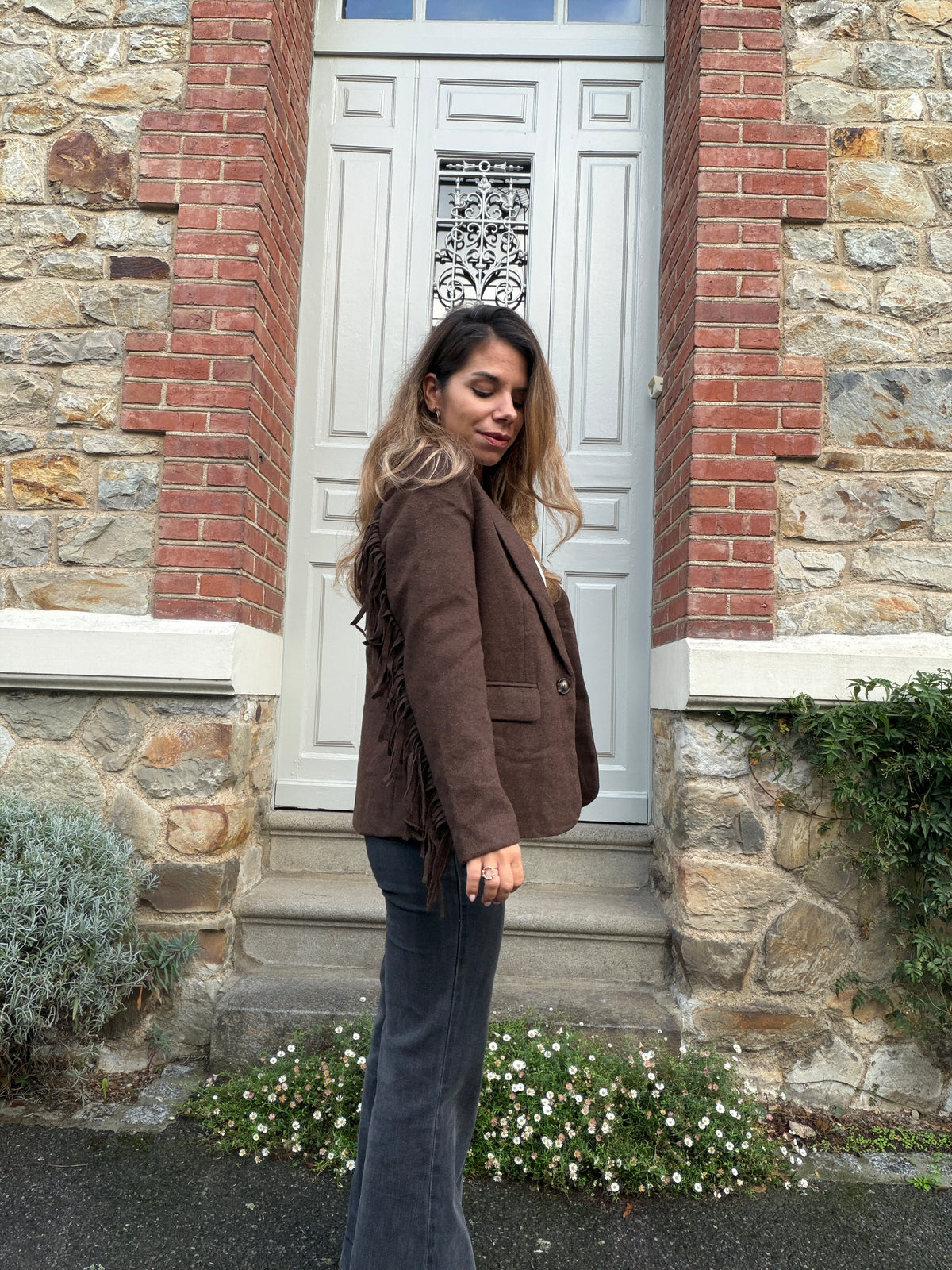 Veste à franges Dakota