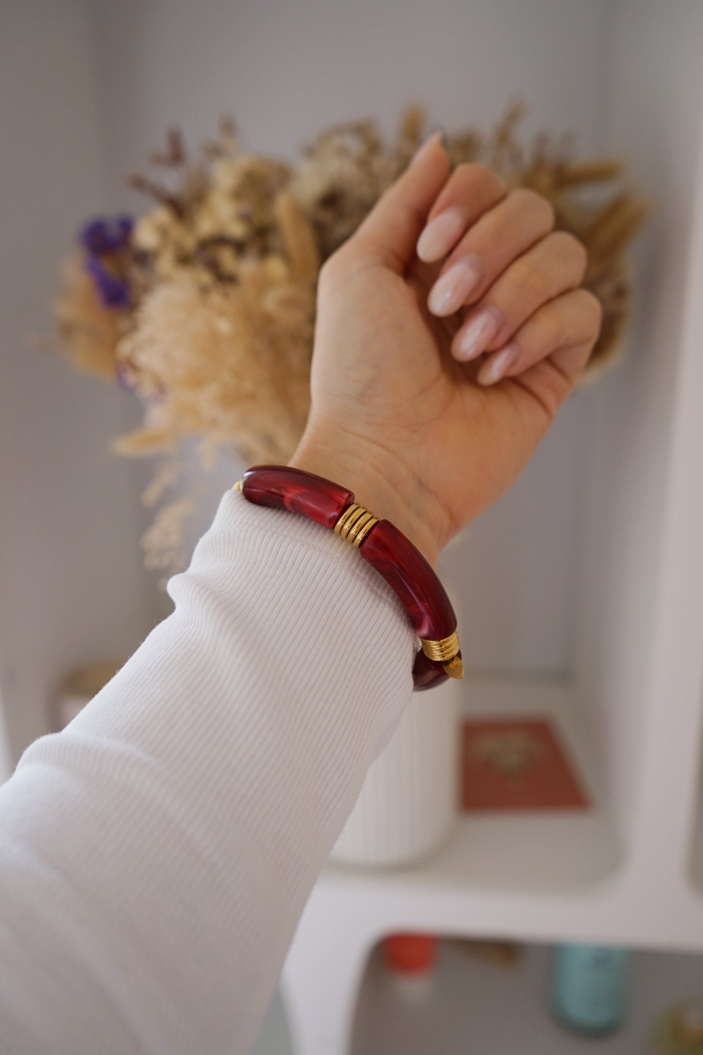 Bracelet Nour Bordeaux